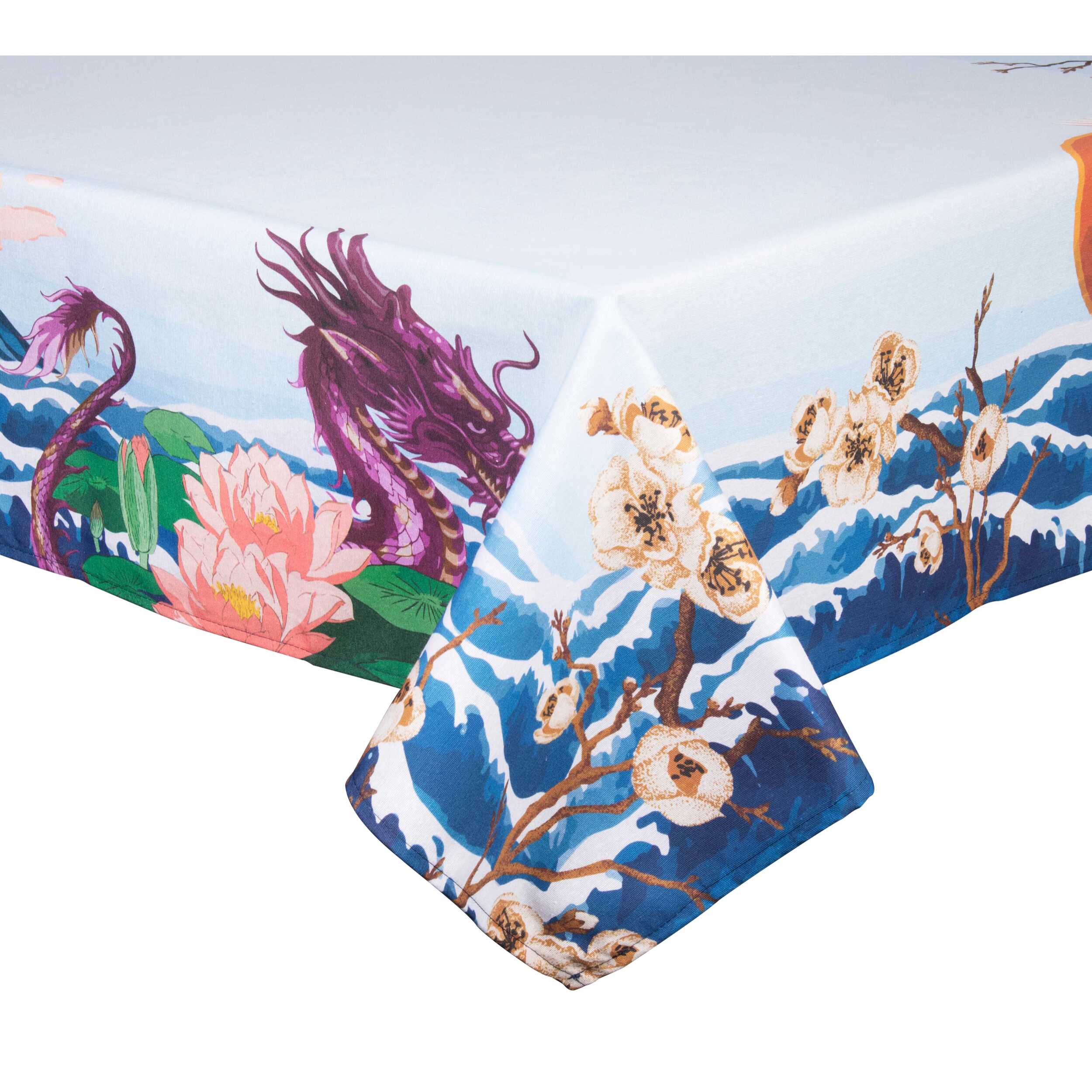 Nappe 140×240 Excelsa – Fuji, Coton Multicolore