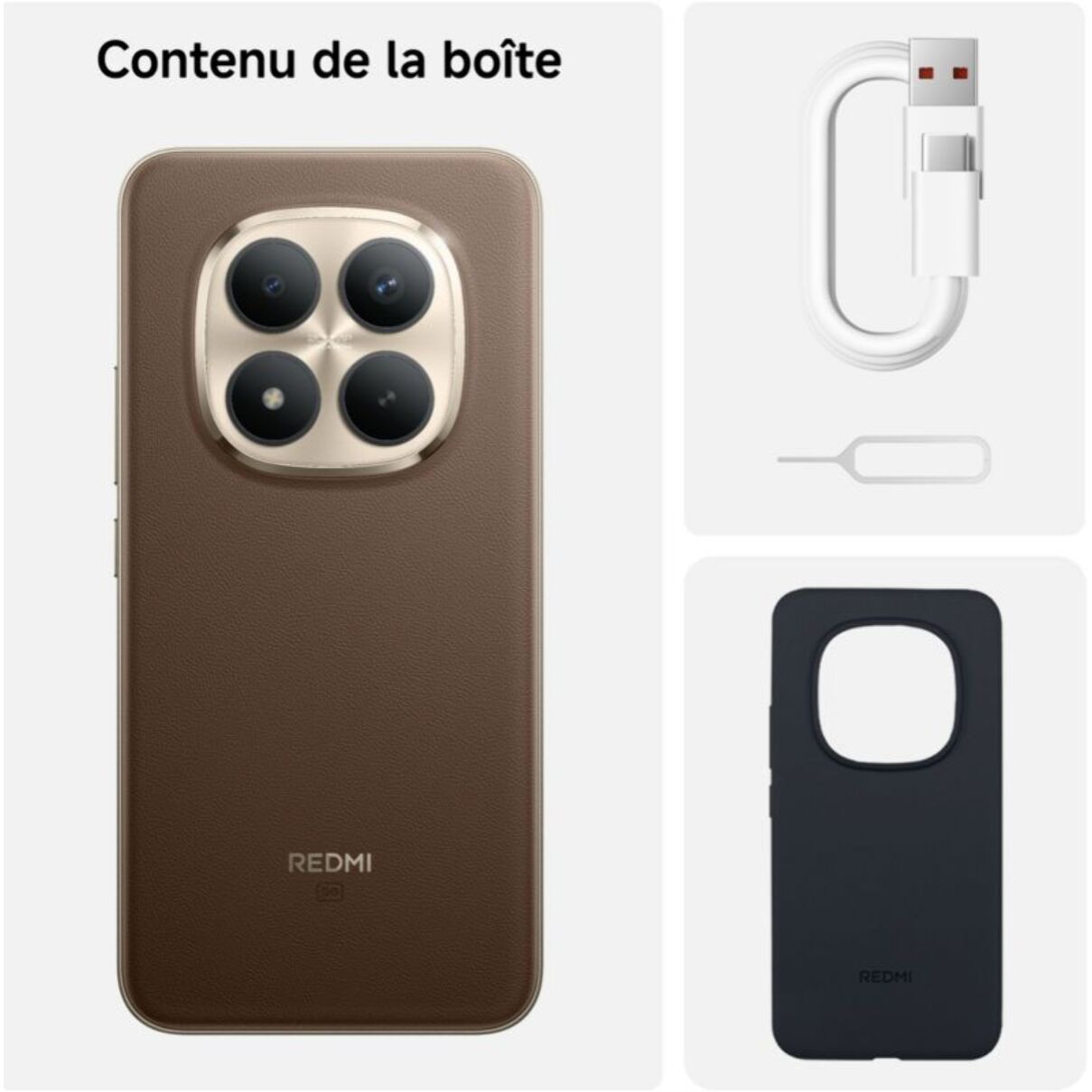 Smartphone XIAOMI Redmi Note 15 Pro+ Moka 256Go 5G