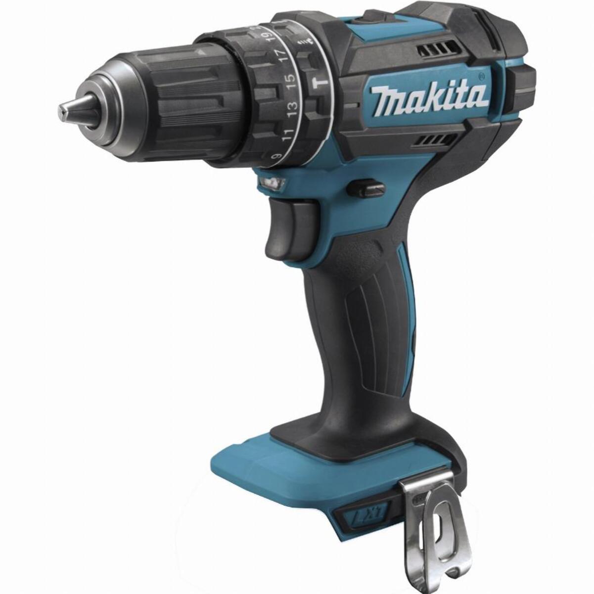 Perceuse visseuse à percussion 18 V Li-Ion Ø 13 mm MAKITA - Sans batterie, ni chargeur - DHP482Z