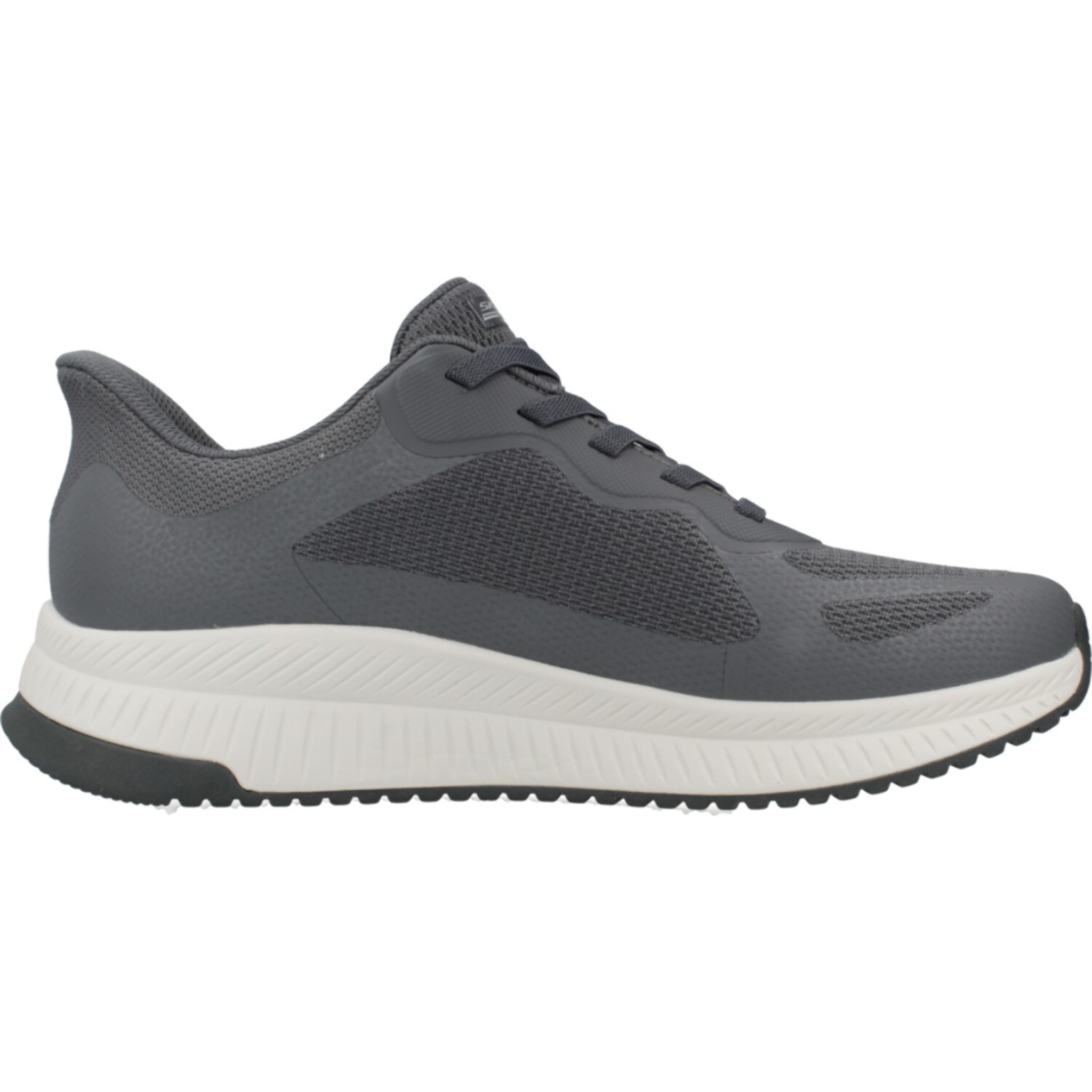 Sneakers De  Hombre Bobs Squad 4 Gris