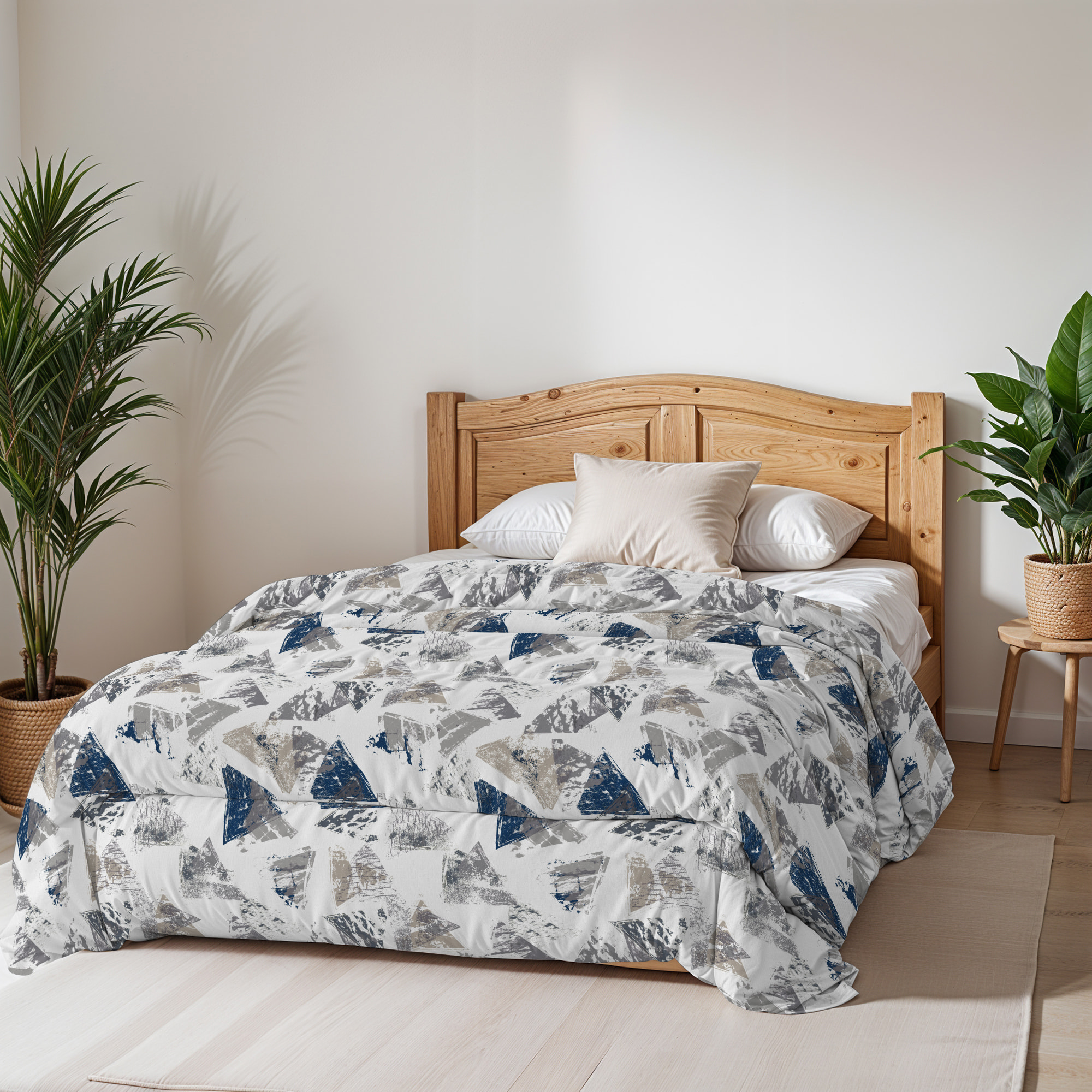 TRAPUNTA BASIC INVERNALE STAMPATA SINGOLO, URBAN GIALLO