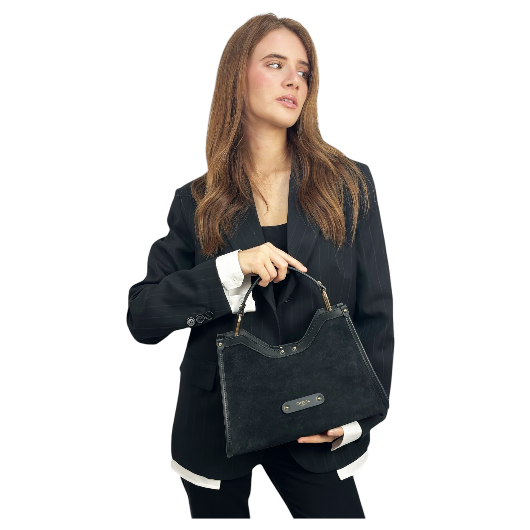 Bolso Hobo Cheval Firenze Capri Mini F/W Negro