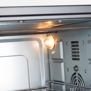 Horno de sobremesa JATA HN945 de 45 litros. 4 funciones: rotisserie, horno, grill y convección