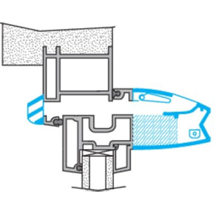 Kit entrée d'air hygroréglable acoustique EHL 6-45S Blanc ALDES - 11014084