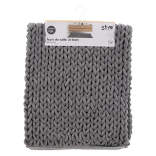 Tapis 120x50cm gris clair