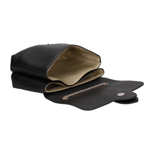 Borsa a tracolla da donna - Modello Caelia - Vera pelle - 20.0 x 16.0 x 10.0 cm