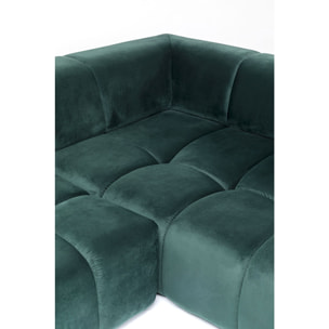 Canapé d'angle Belami vert foncé Kare Design