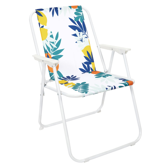 Lot De 2 Chaises Pliantes Rio