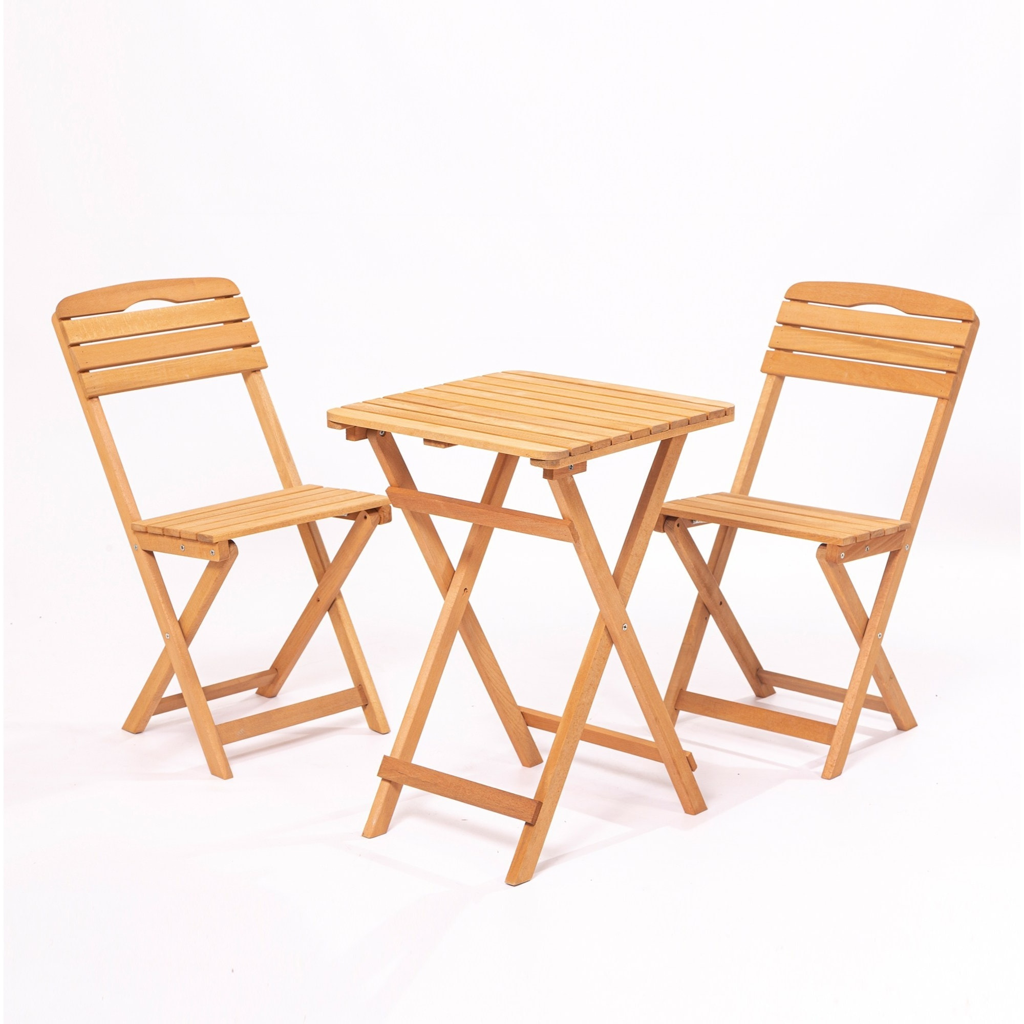 Set de mesa y 2 sillas de jardín