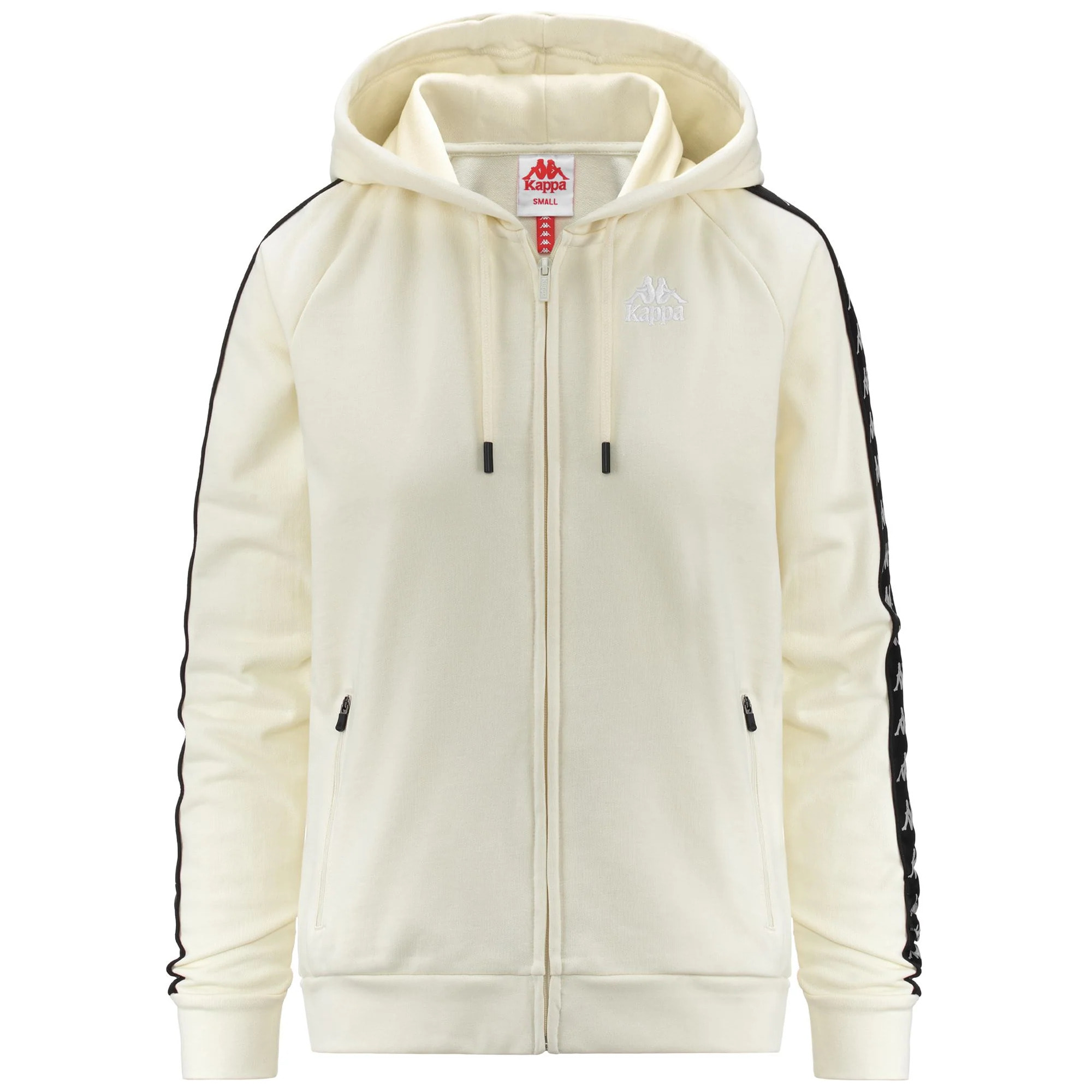 Kappa Felpe JACKET 222 BANDA BALZI 2 Bianco