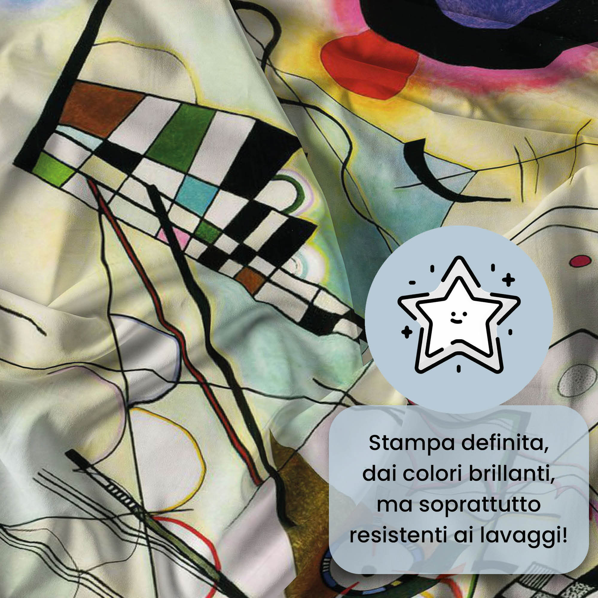 PARURE LETTO SOGNI D'AUTORE, Stampa Digitale, 100% Cotone - 61