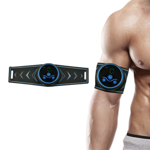 Banda di stimolazione Smart EMS. Massaggiatore stimolante per le braccia.