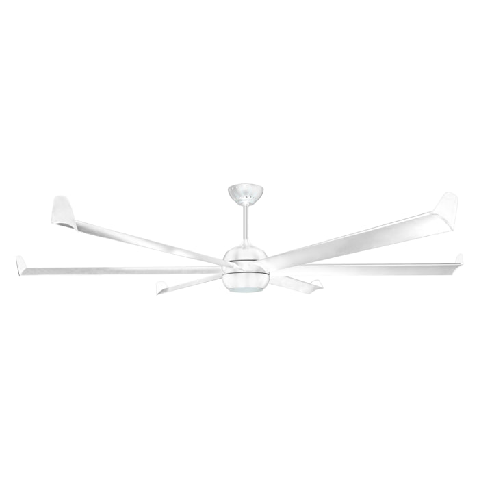 Ventilador de Techo ø236 cm con Wifi Reversible Hypersilence BIGCOOL WHITE KLASSFAN