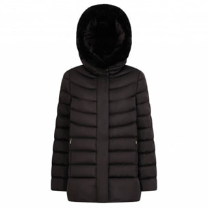 Abrigos Mujer de la marca GEOX  modelo W CHLOO NEGRO