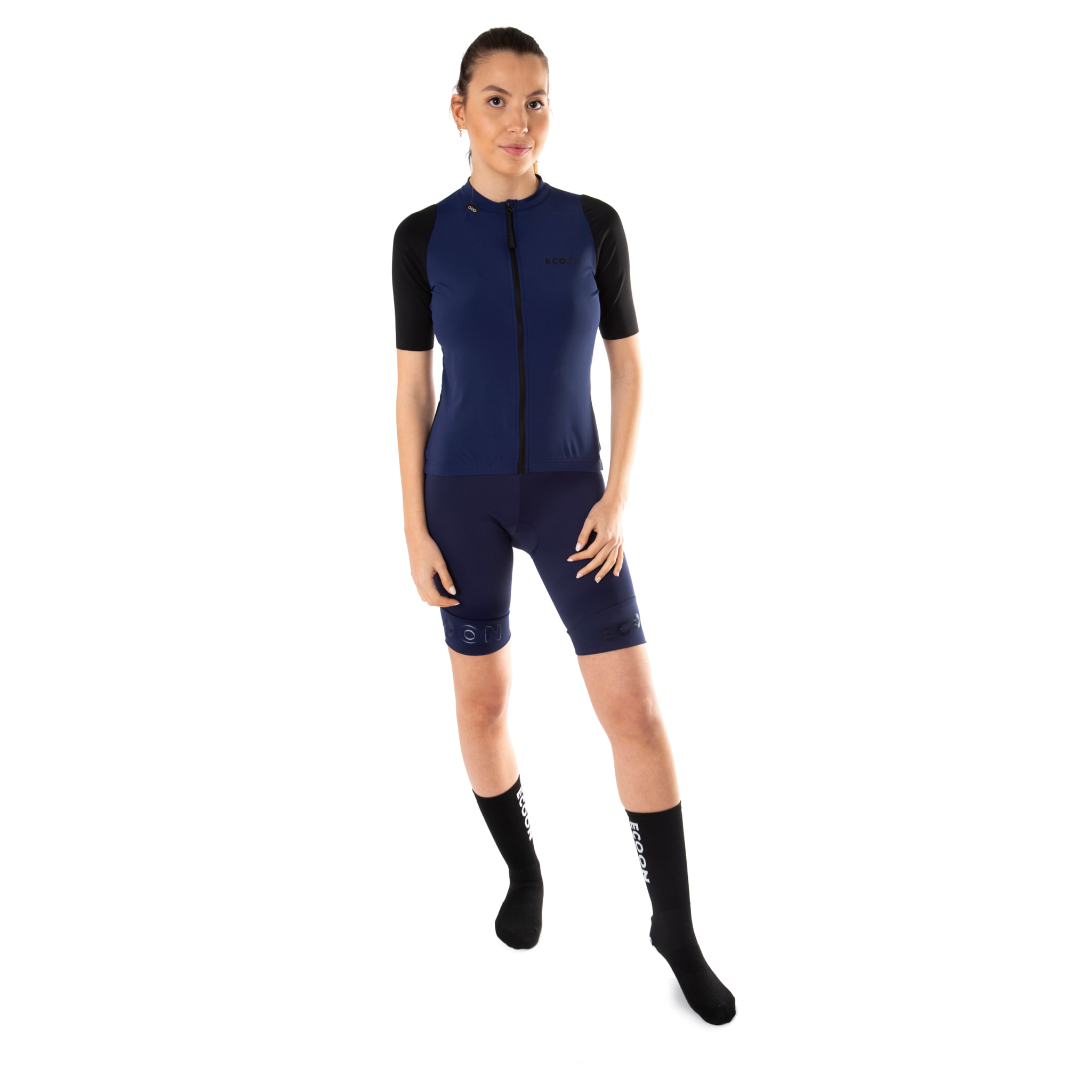Maglia a maniche corte ECOON Annemasse in blu