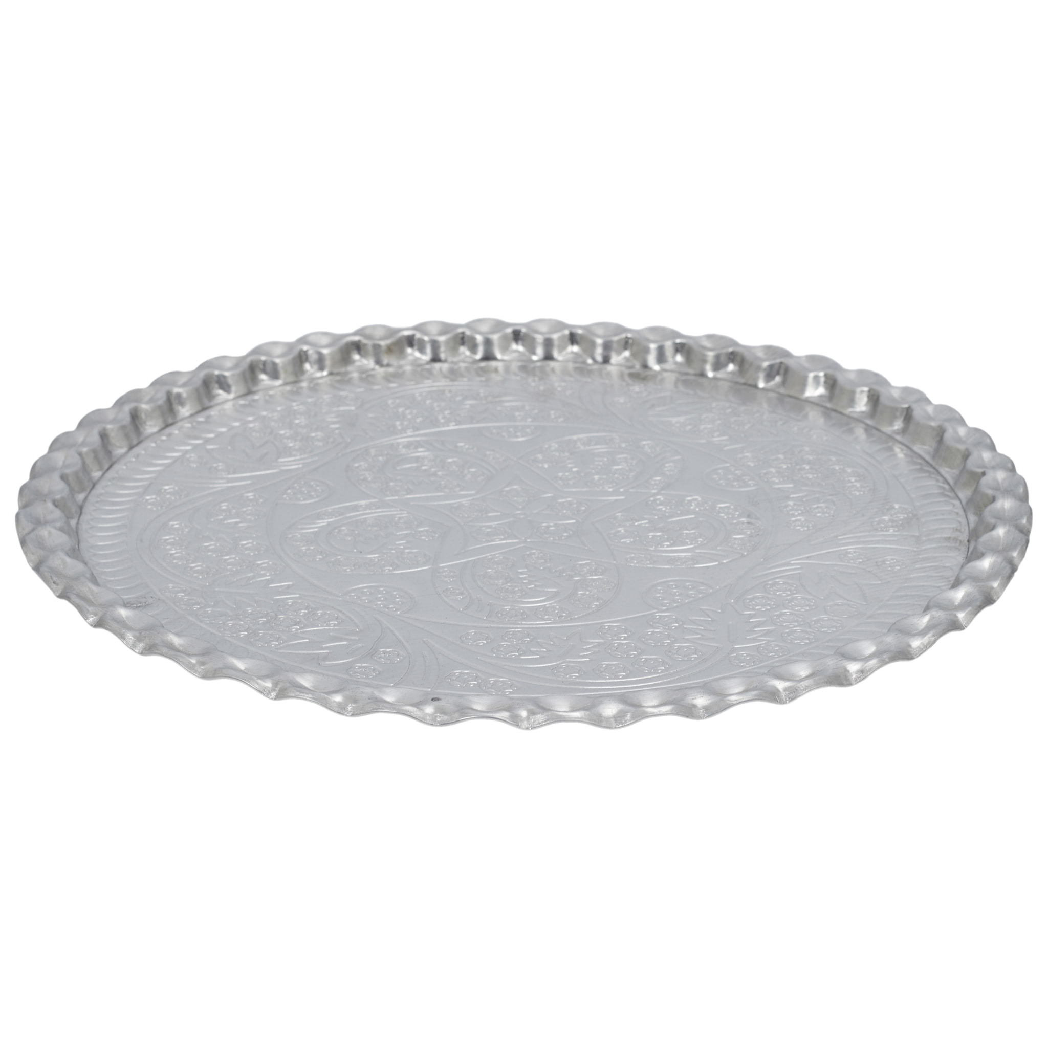 Plateau Metal Argente D47.5cm A1/m6