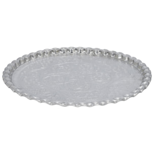 Plateau Metal Argente D47.5cm A1/m6
