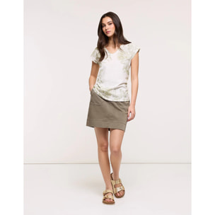 Camiseta Manga Corta Verde - Isleta