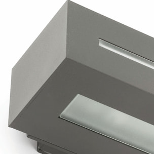 WEST-1 Lampe applique gris foncé