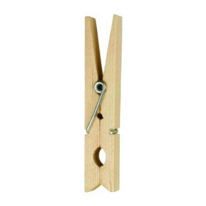 Lot de 24 Pinces à  linge Bois Geantes MSV