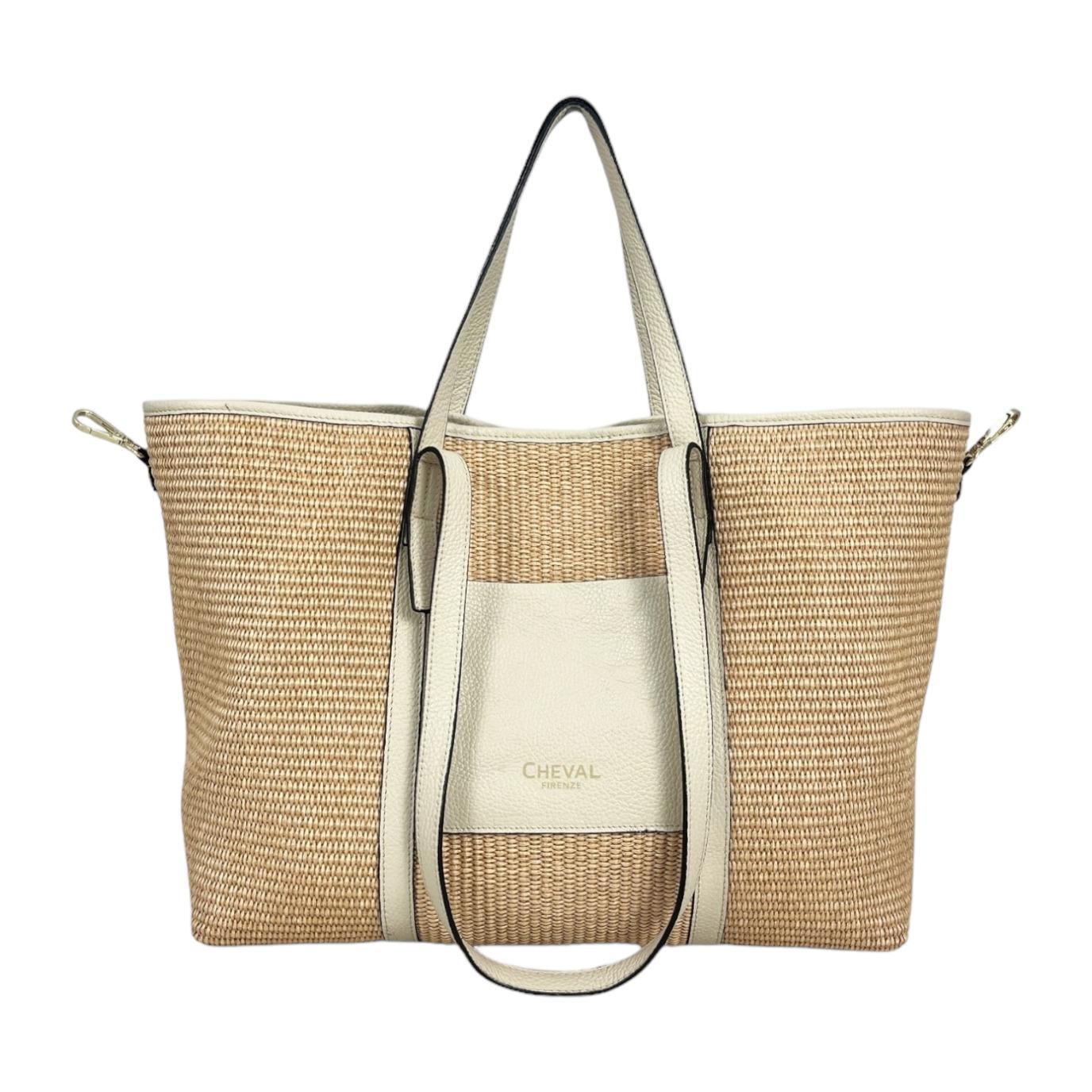 Borsa a spalla Cheval Firenze Formentera Beige