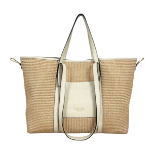 Borsa a spalla Cheval Firenze Formentera Beige