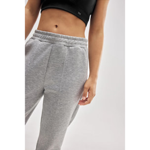 Pantaloni jogger sportivi grigi con tasche