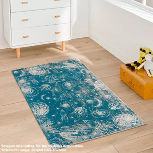 Alfombra de Poliester estampada 60 x 100cm