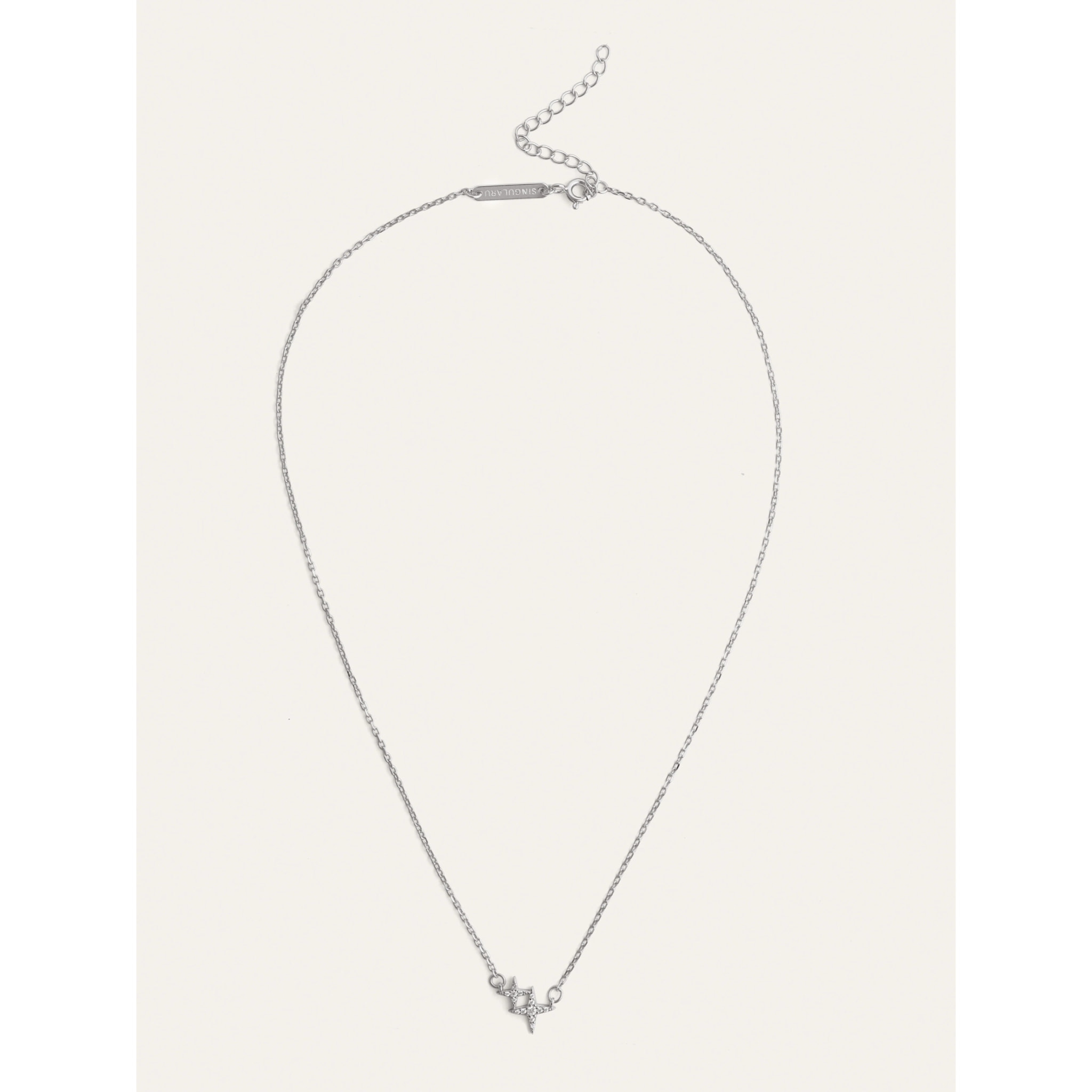 Collana Duo Spark Argento