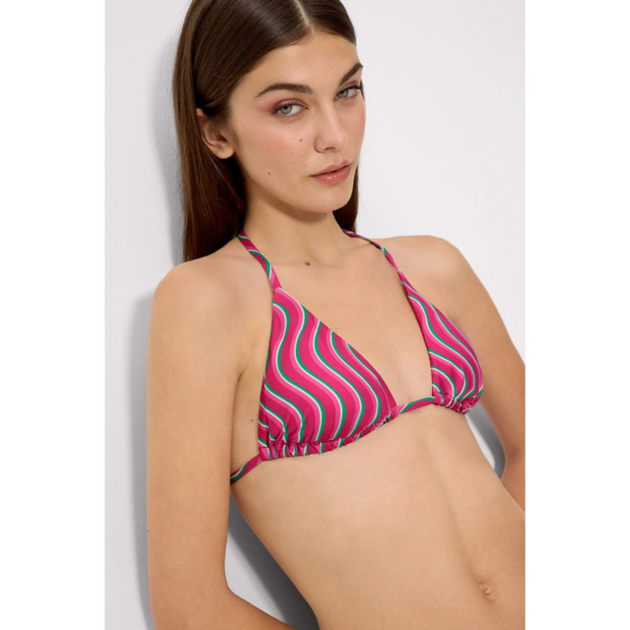 Top bikini a triangolo