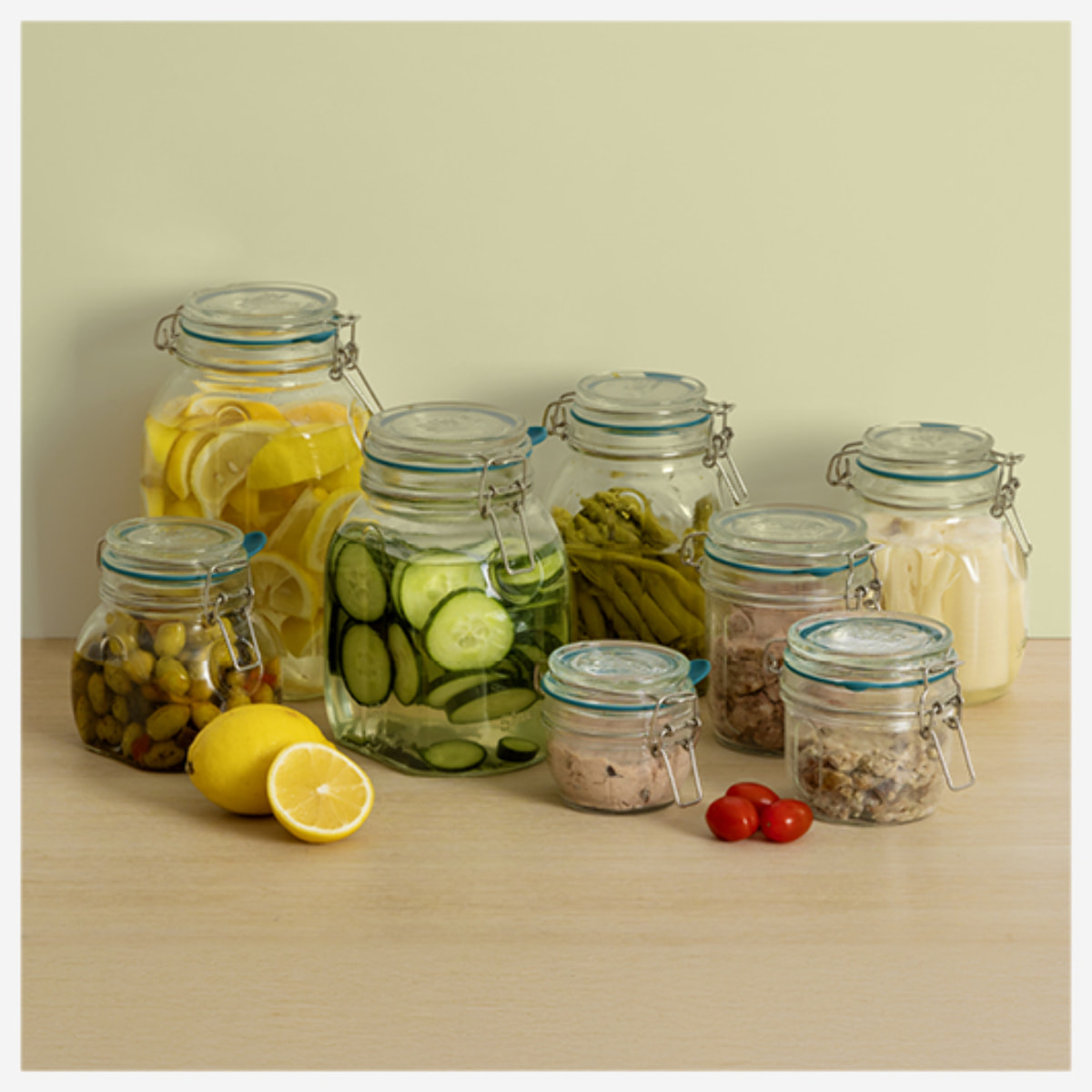 3 terrines "Jarro" en verre 0,3L