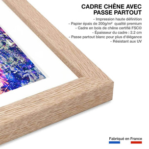 Affiche tony parker 09 Affiche sous cadre bois