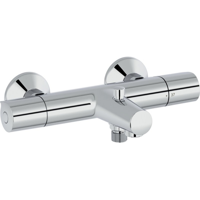 Jacob Delafon mitigeur thermostatique bain douche mural Simone Chrome