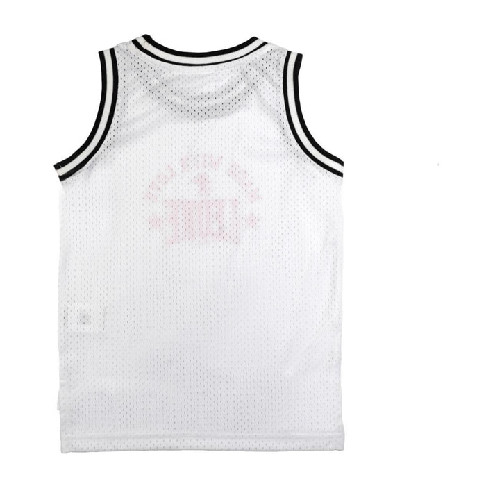 Leone Camiseta de tirantes de algodón brillante para niña