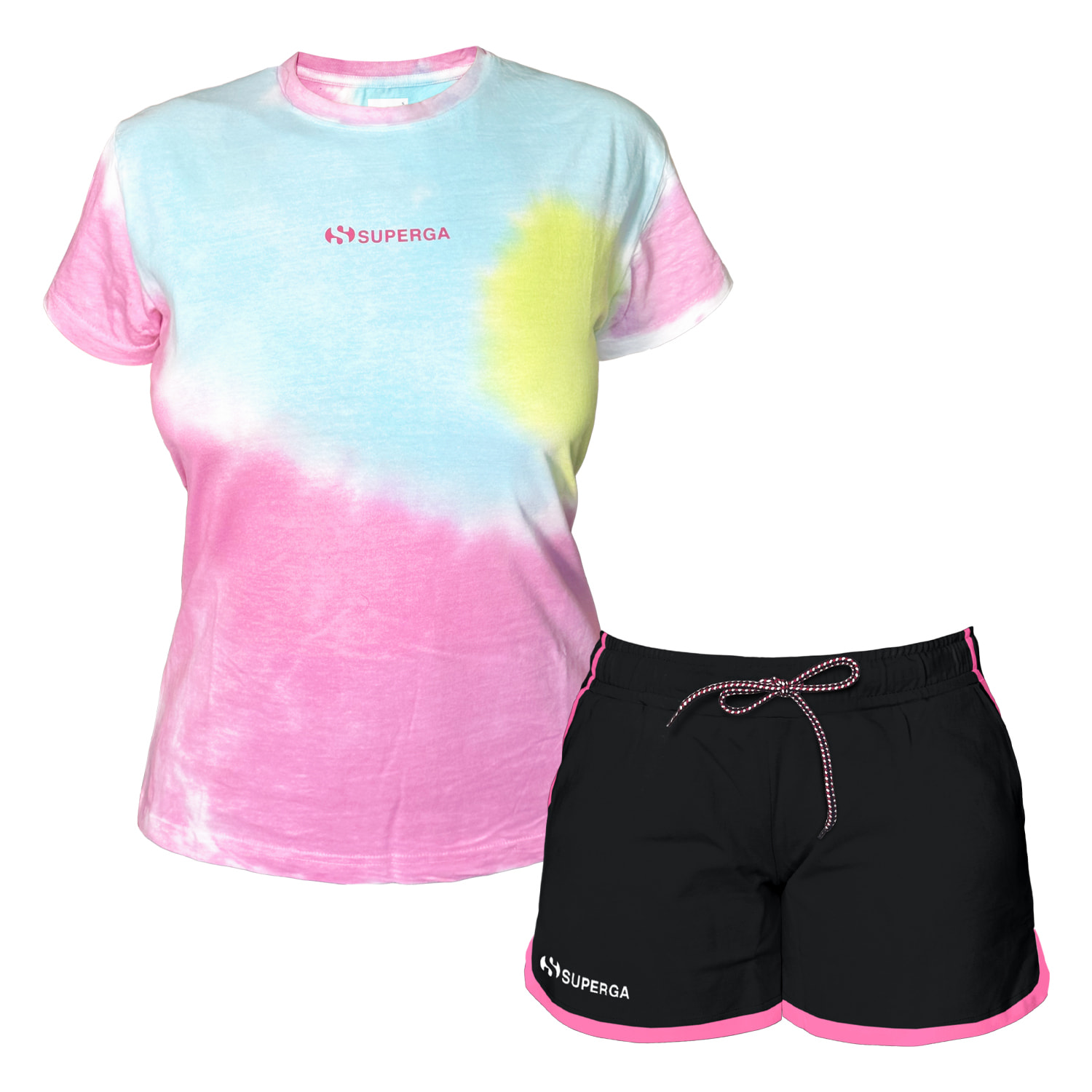 Completo Donna SUPERGA Cotone Jersey Manica Corta