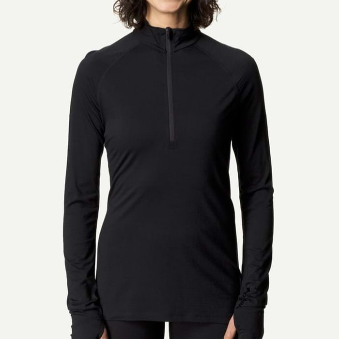 Desoli Light Half Zip Camiseta Mujer Houdini