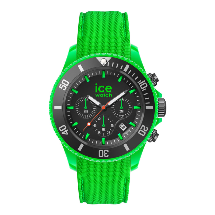 Reloj Ice 019839 Hombre Analogico Cuarzo con Correa de Silicona