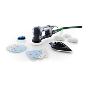 Ponceuse excentrique ROTEX RO 90 DX FEQ-Plus - 400W Ø90 mm - FESTOOL - avec accessoires - Systainer - 576259