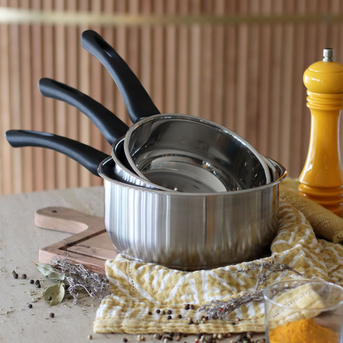 Casserole en acier inoxydable 14cm - tous feux FIRST