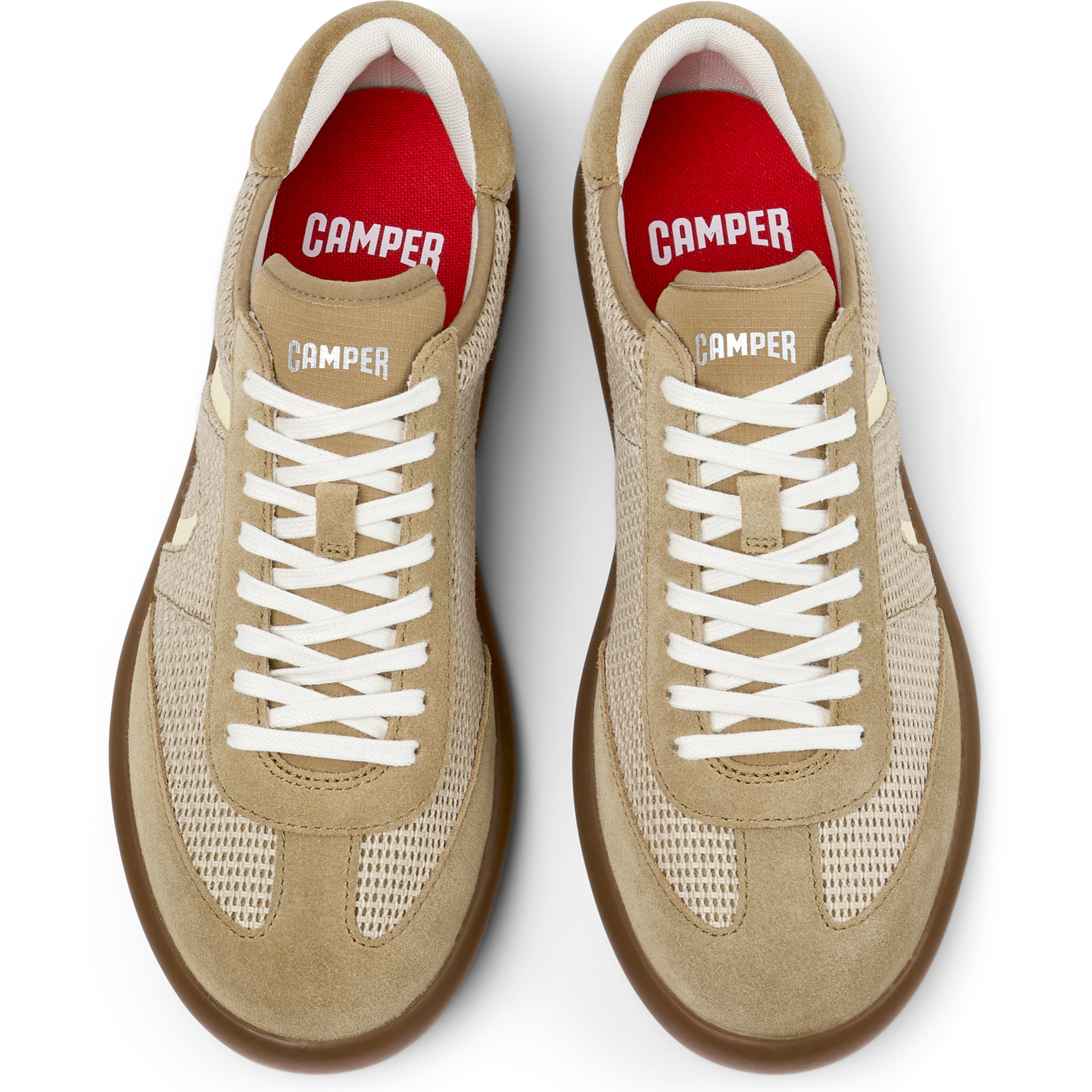 Zapatillas - CAMPER Pelotas Soller - Marron - Textil natural