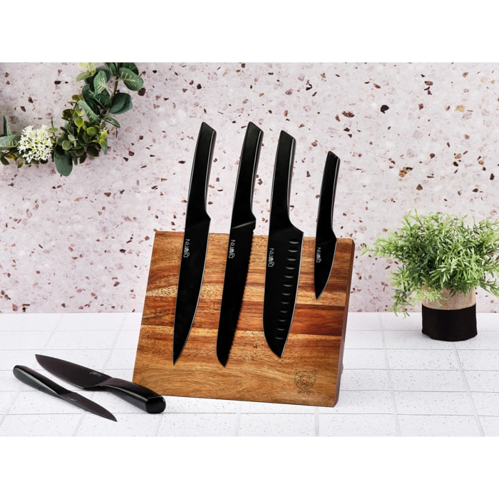 Bloc couteaux de cuisine JENSEN VANTAA - 7 pièces