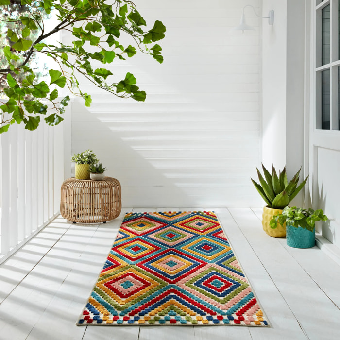Tapis extérieur de couloir BAY DIAMOND