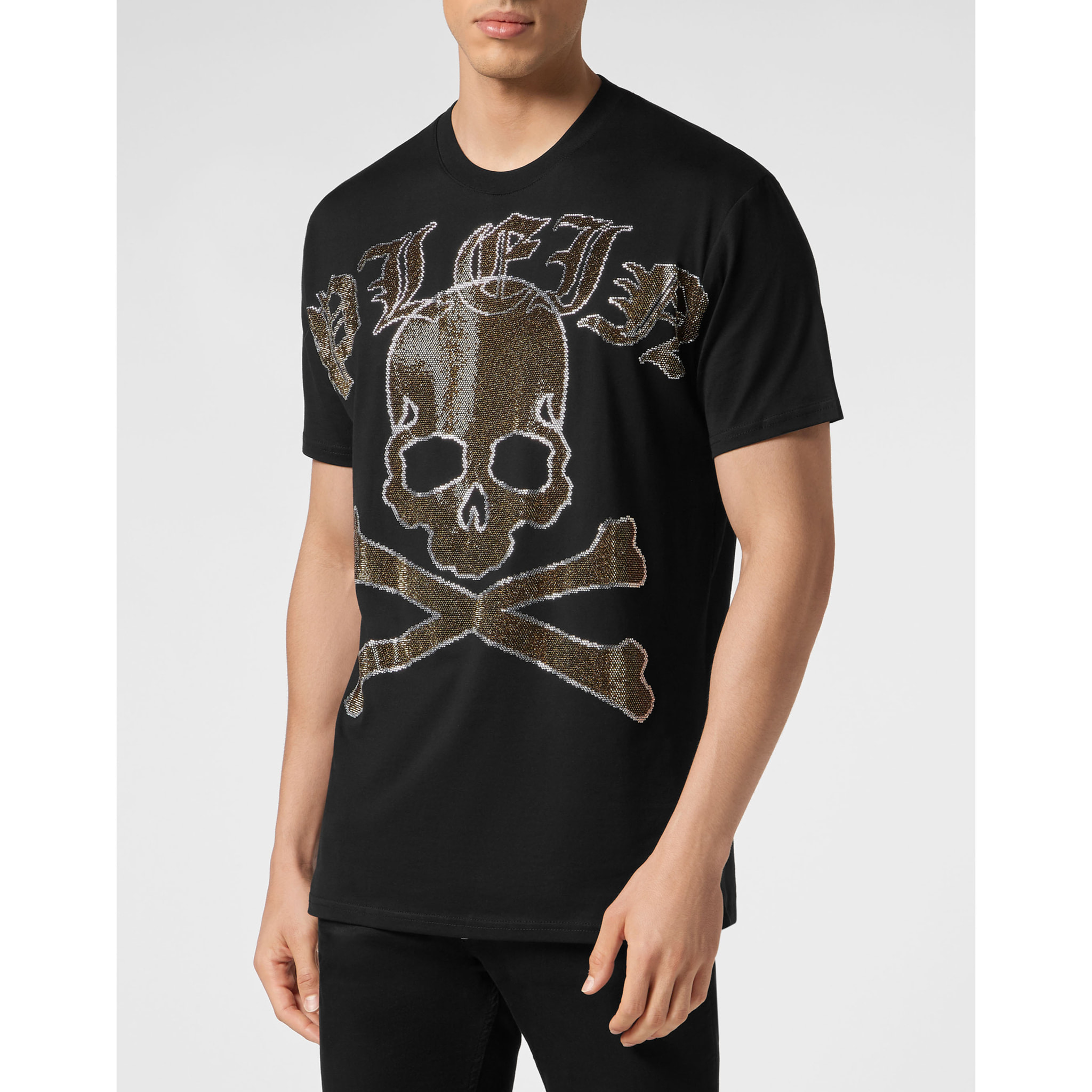 PHILIPP PLEIN Maglietta a girocollo GOTHIC PLEIN