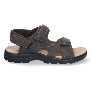 Sandalia Plana con Cierres de cierre autoadherente