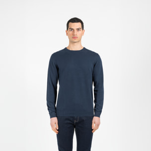 Maglia girocollo in cotone