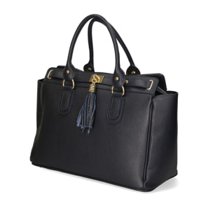 Borsa a mano da Donna Elena in Vera Pelle Made in Italy 28x37x18 cm