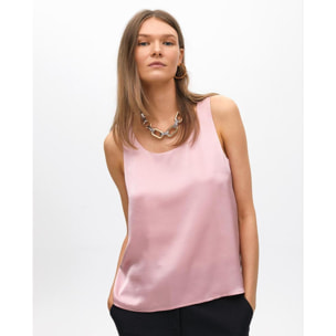 Top Basico con Spalline Larghe