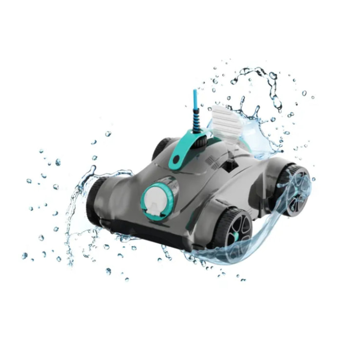 Bestway Robot piscine Moly nettoyage fond plat et pentes 28 m² max