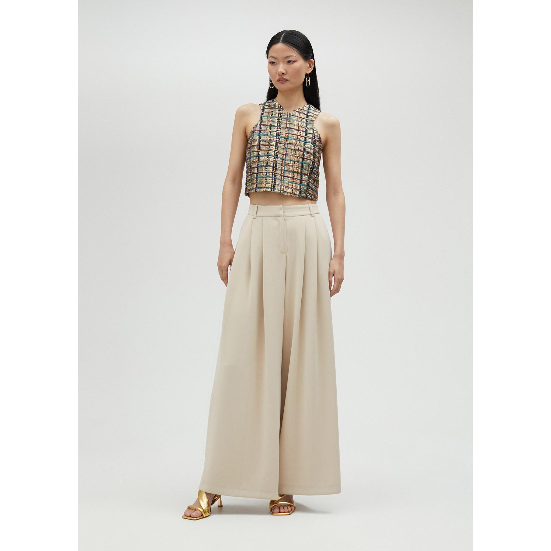 Top scollo all'americana