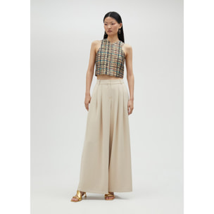 Top scollo all'americana